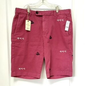 Brooks Brothers Nantucket Red Embroidered Men's Shorts